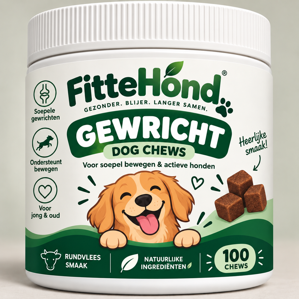 Fitte Hond gewricht Chews